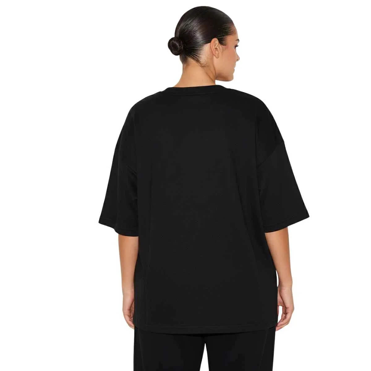 TRIPLE PLAY - Polera Oversize Dama 100% Algodón Good Vibes
