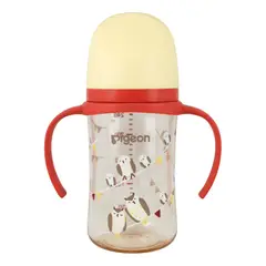 PIGEON - Biberon Softouch Buhos 1 con Asa 240 ML