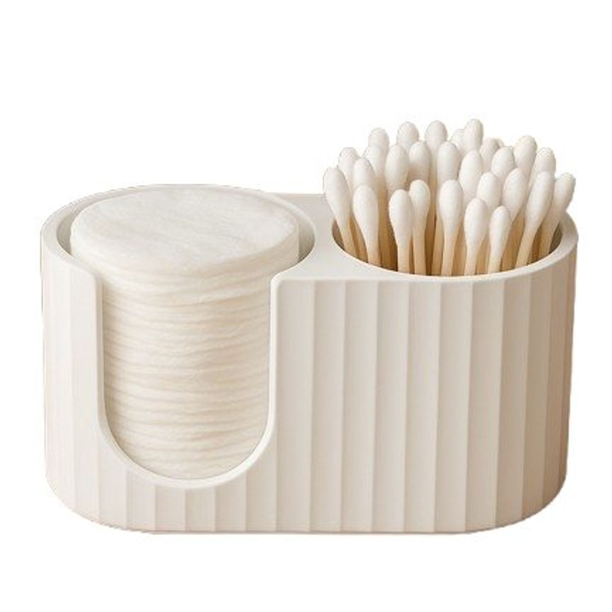GENERICO - Soporte para bastoncillos y petalos desmaquillantes