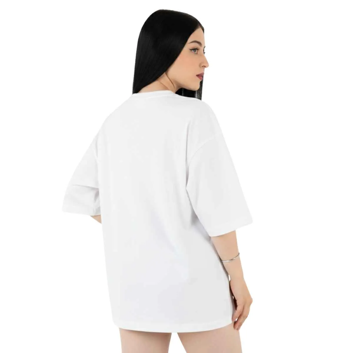 TRIPLE PLAY - Polera Oversize Dama 100% Algodón Canserbero