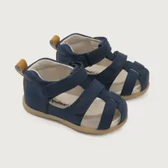 OPALINE - Sandalia primeros pasos azul de niño