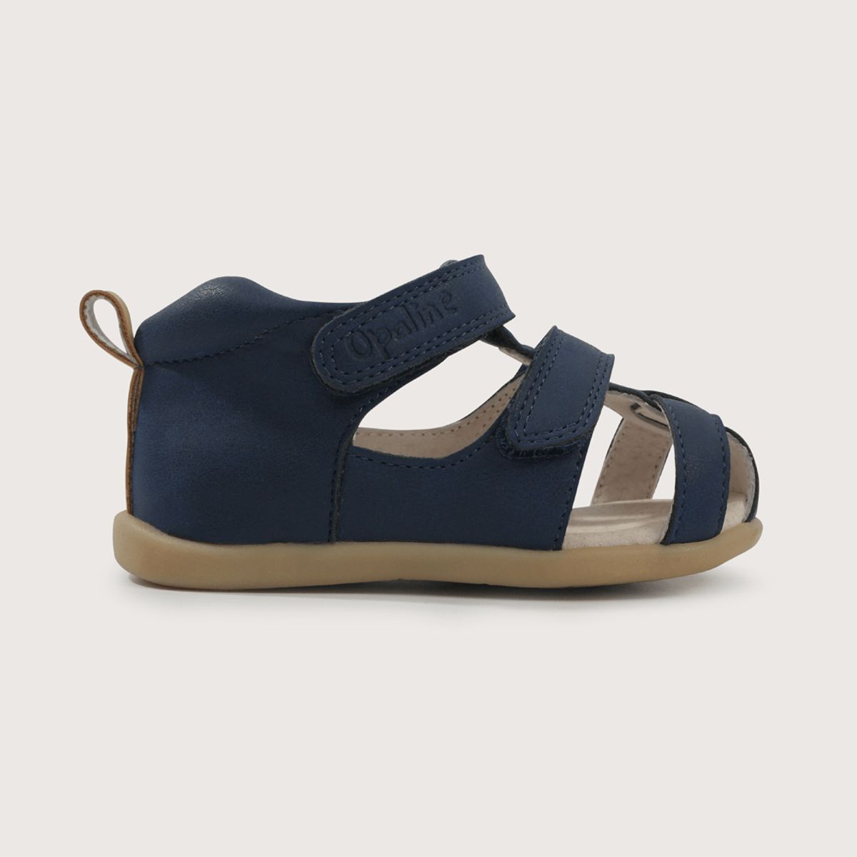 OPALINE - Sandalia primeros pasos azul de niño