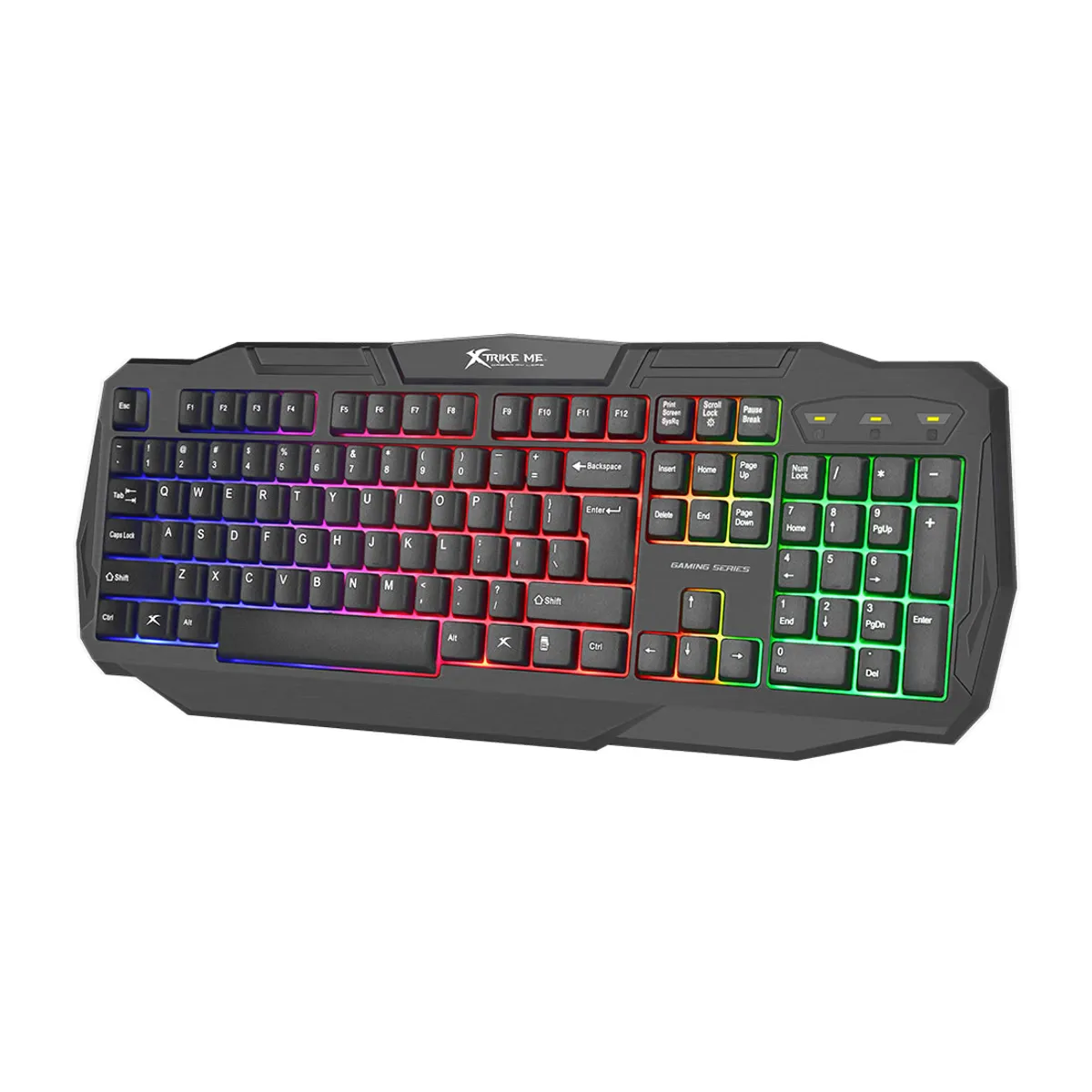 XTRIKE ME - Teclado Gamer Retroiluminado Xtrike Me KB-302 Ingles