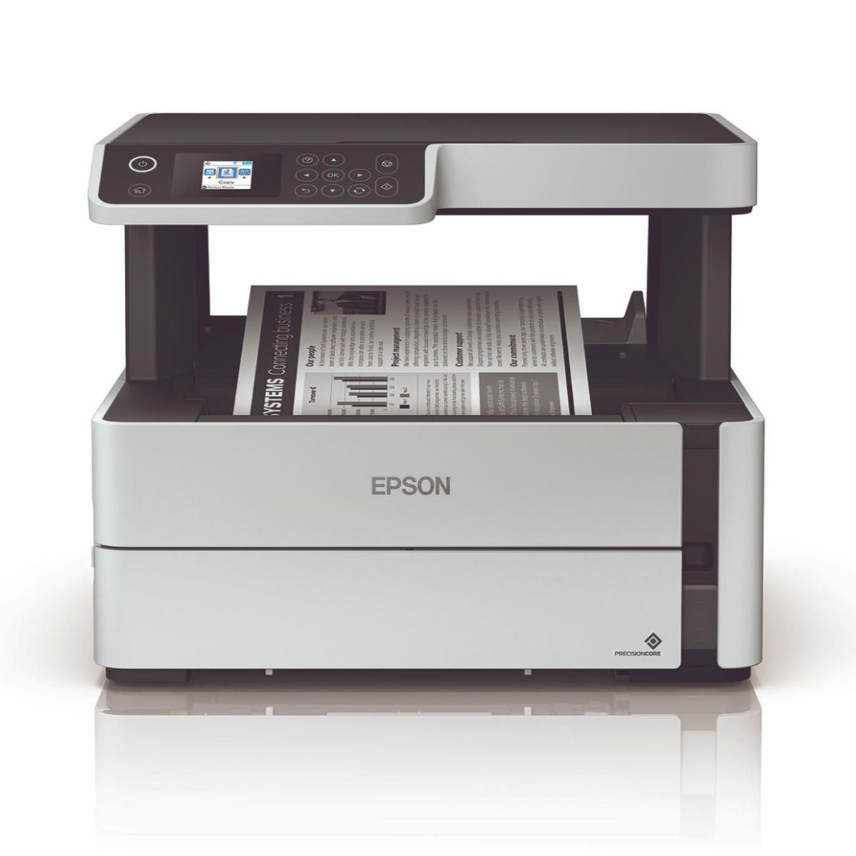 EPSON - Impresora EPSON Multifunción 3 en 1 EcoTank M2170 Wi-Fi ByN
