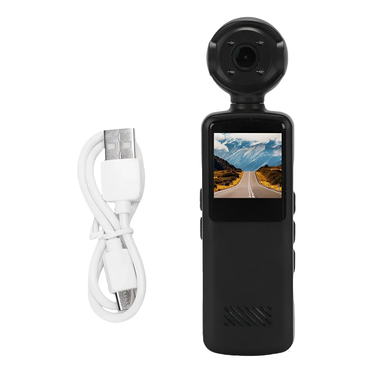 GENERICO - CAMARA DE CUERPO PORTATIL MULTIFUNCIONAL 360