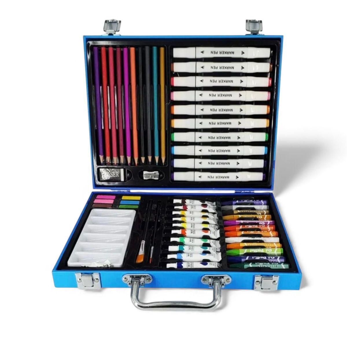 GENERICO - Maleta De Arte Set Pintura Lápices Dibujos Para Niños 53pcs