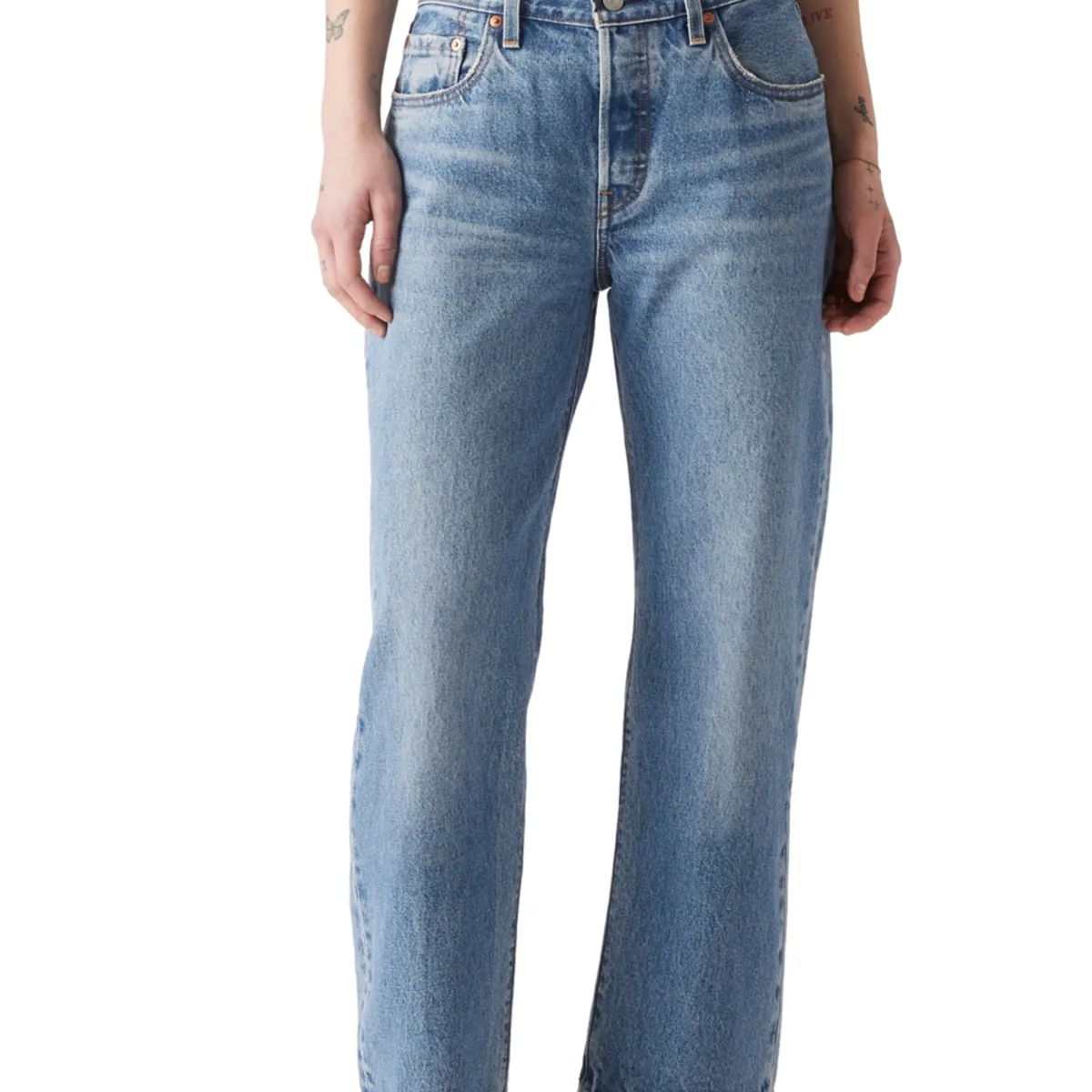 LEVIS - Jeans Mujer 501 '90s Ankle Azul Levis