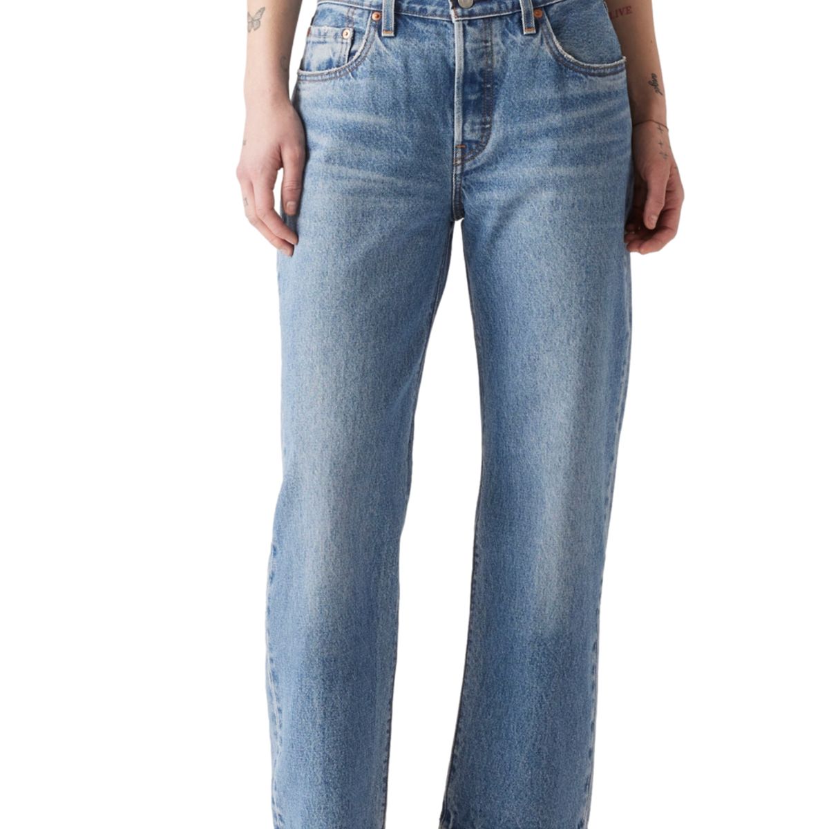 LEVIS - Jeans Mujer 501 '90s Ankle Azul Levis
