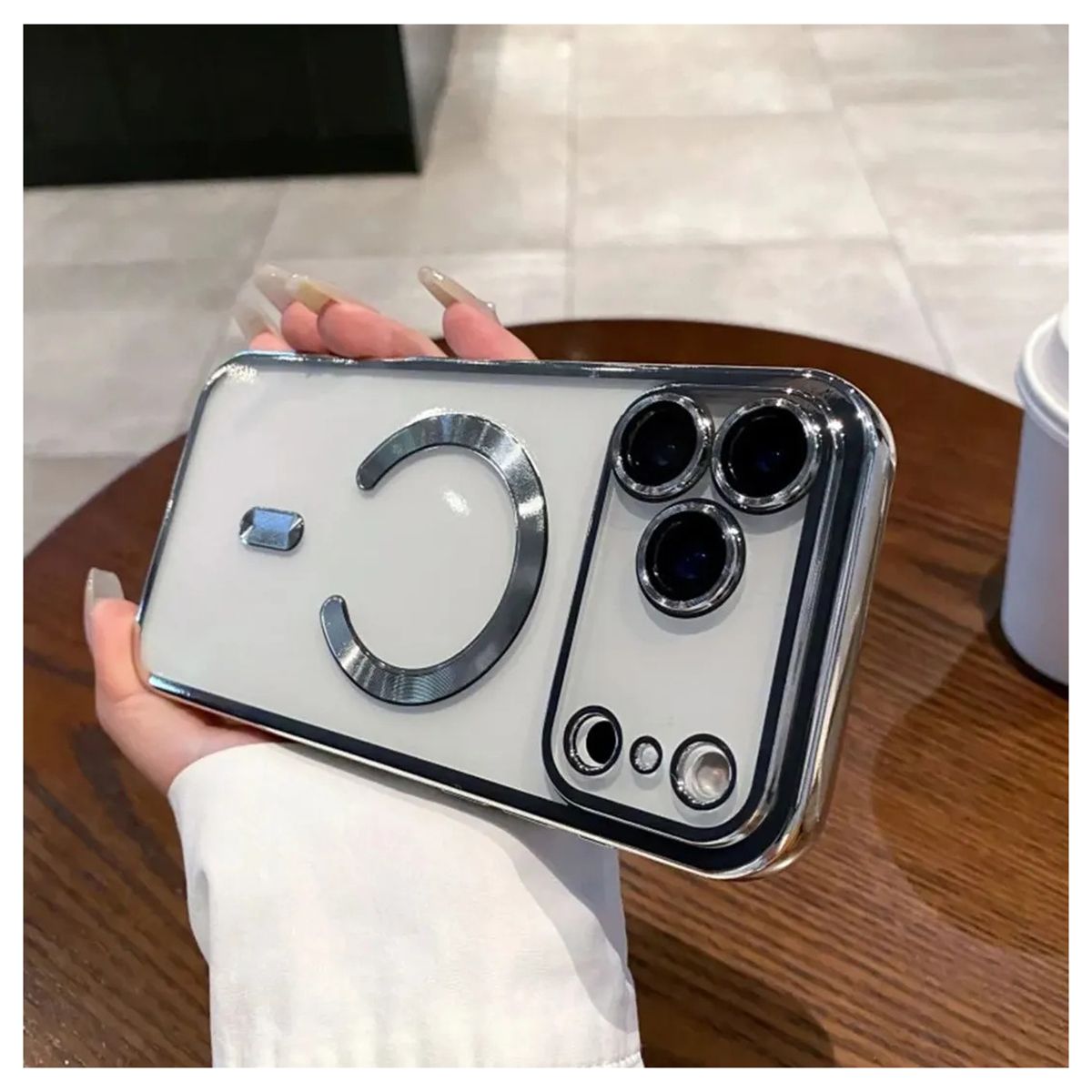 BELKRA - Carcasa Para iPhone 17 Pro Max Magnetica Con Magsafe