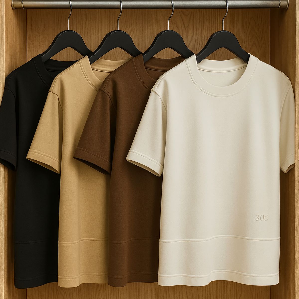 CREA PRINT - Polera Cuello Redondo Oversize 280g Streetwear 100% Algodón