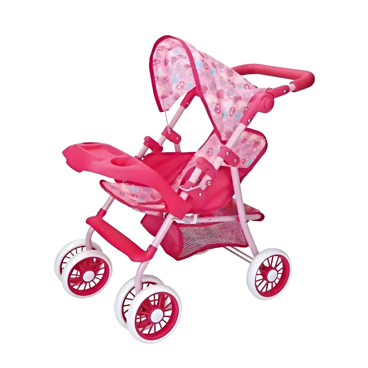 GENERICO - COCHE METALICO MEDIANO PARA MUÑECAS