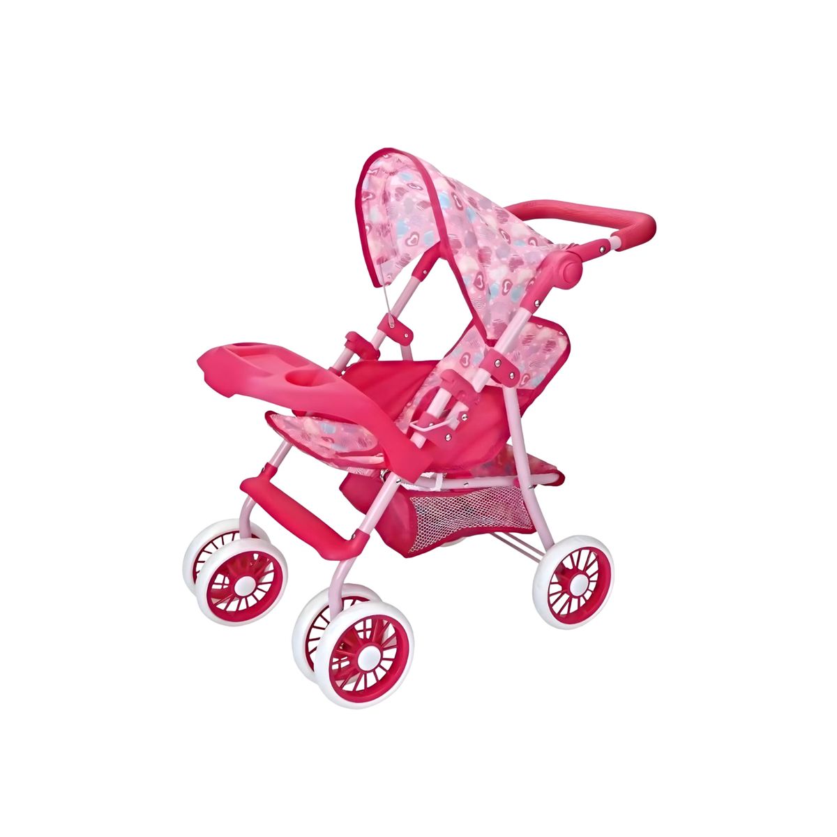 GENERICO - COCHE METALICO MEDIANO PARA MUÑECAS