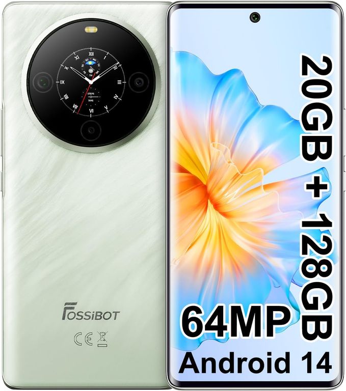 S3 Pro Celular 20GB+128GB Doble SIM-green