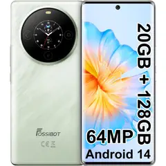 FOSSIBOT - S3 Pro Celular 20GB+128GB Doble SIM-green