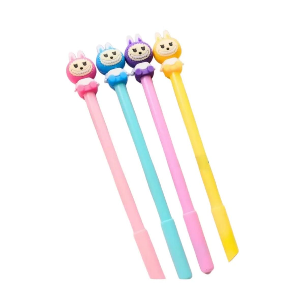 GENERICO - Set de 12 Lápices Gel Bubu papeleria Kawaii