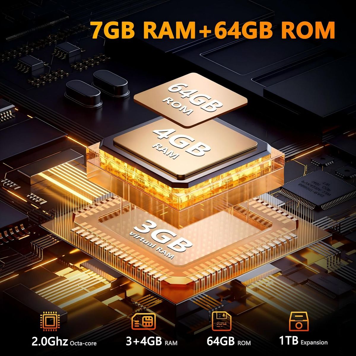 FOSSIBOT - FOSSiBOT F101P Celular 7GB+64GB 10600mAh-red