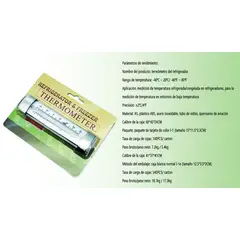 GENERAL - Almacenamiento En Frío Congelador Comida Termómetro Delicado Cartucho De Tarjeta L-1