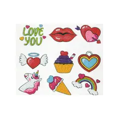 GENERICO - Set de Sticker Pintura de Diamante Diamond Painting