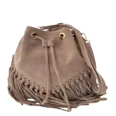 PIERA MARASSI - Cartera Piera Marassicuero natural genuino Modelo Bombona Italiana