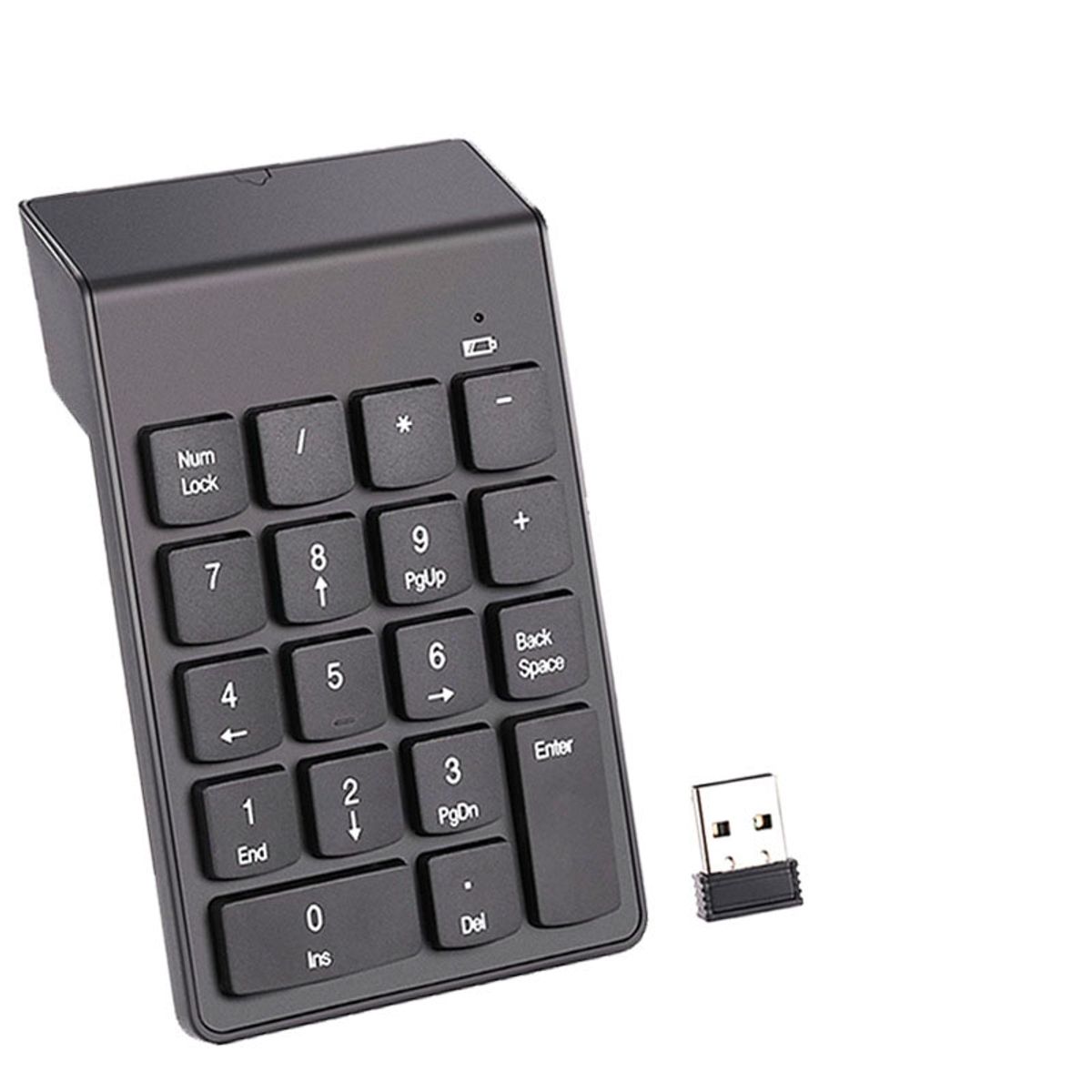 GENERAL - Contabilidad Bancaria Mini Teclado Inalámbrico Portátil Negro