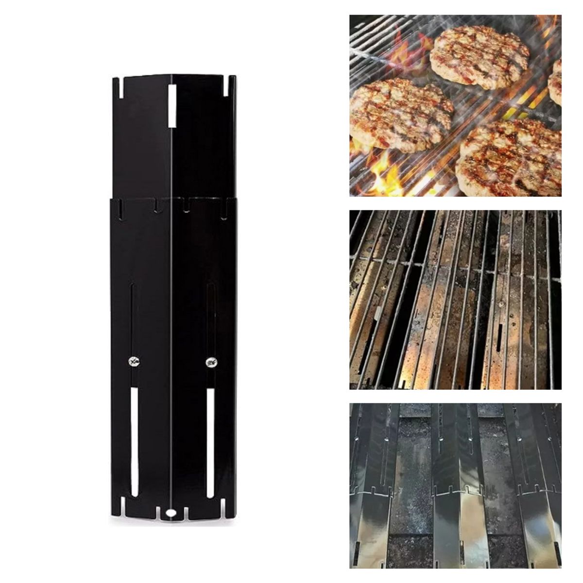 ATURE - Difusor De Fuego Ajustable De Calor Llama Parrilla A Gas