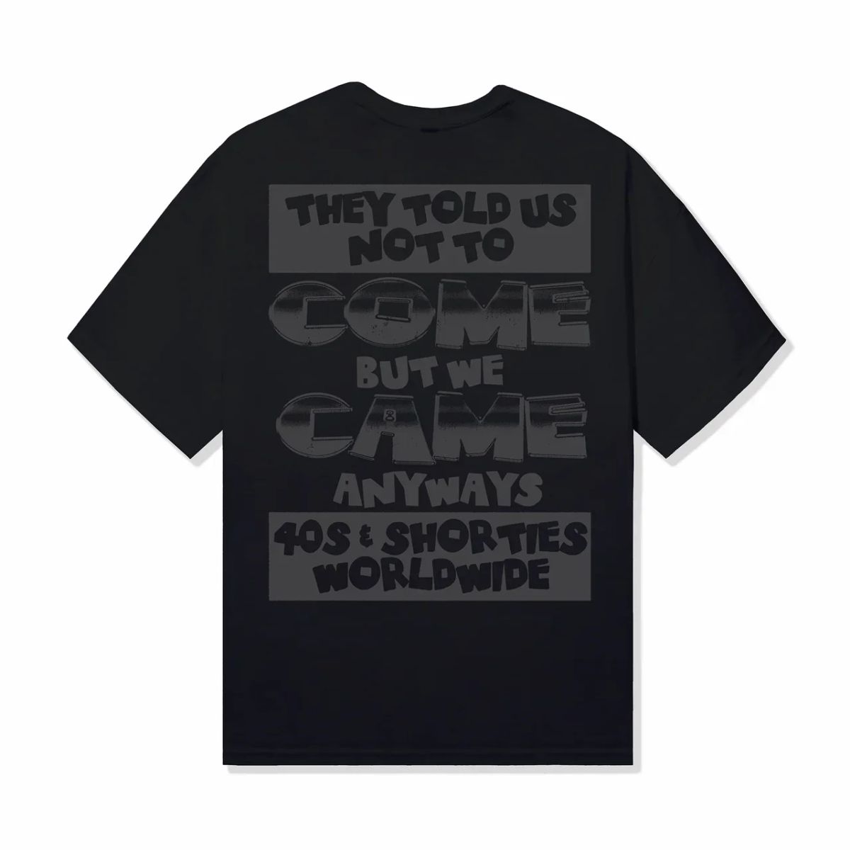 40S & SHORTIES - Polera 40S & SHORTIES Charget It Black