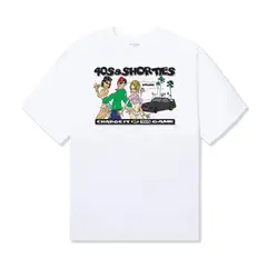 40S & SHORTIES - Polera Charget It White