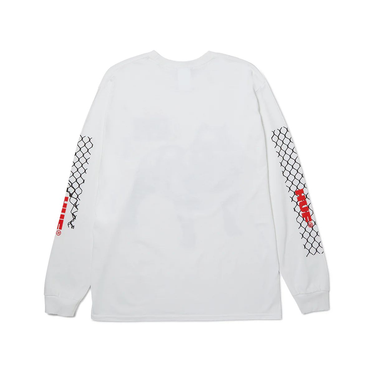 HUF - Polera HUF 4 The Dawgs L/S tee White