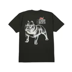 HUF - Polera 4 The Dawgs S/S Tee Vintage Black