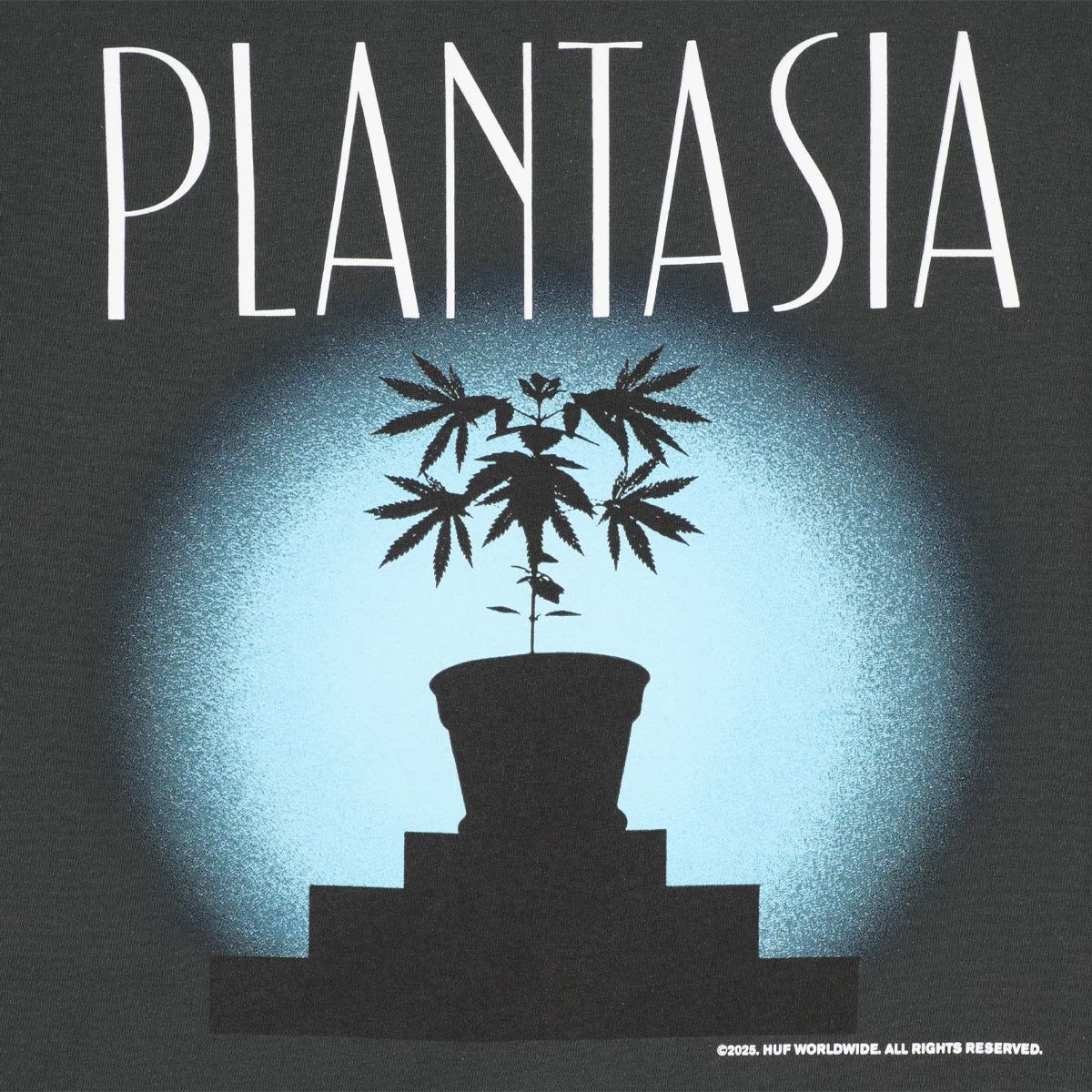 HUF - Polera HUF Plantasia S/S Tee Vintage Black