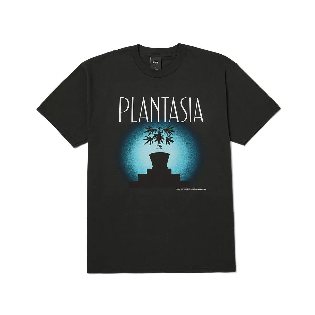 HUF - Polera HUF Plantasia S/S Tee Vintage Black