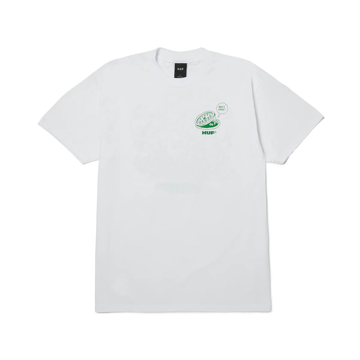 HUF - Polera HUF What a Jungle S/S Tee White
