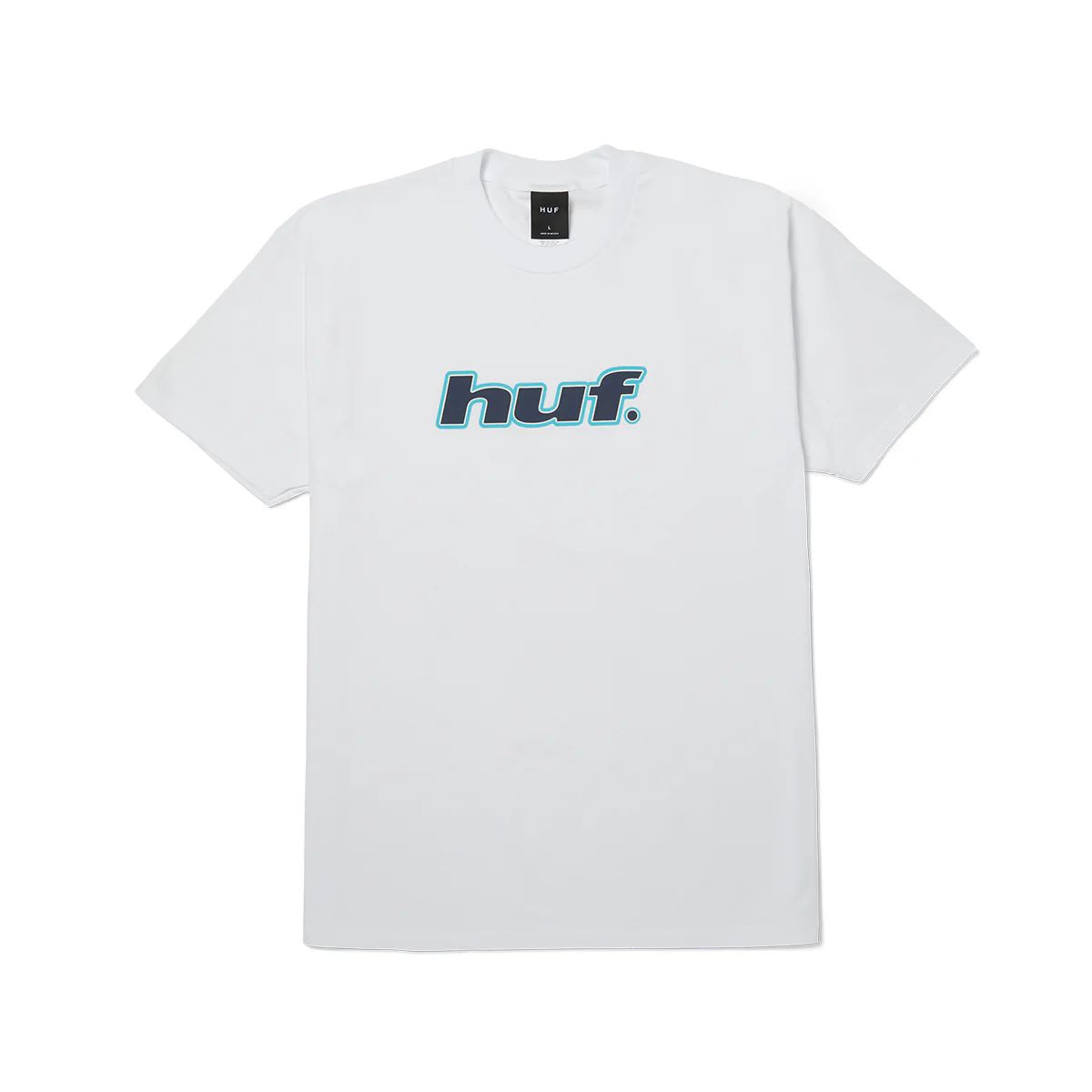 HUF - Polera HUF H Dot S/S Tee White