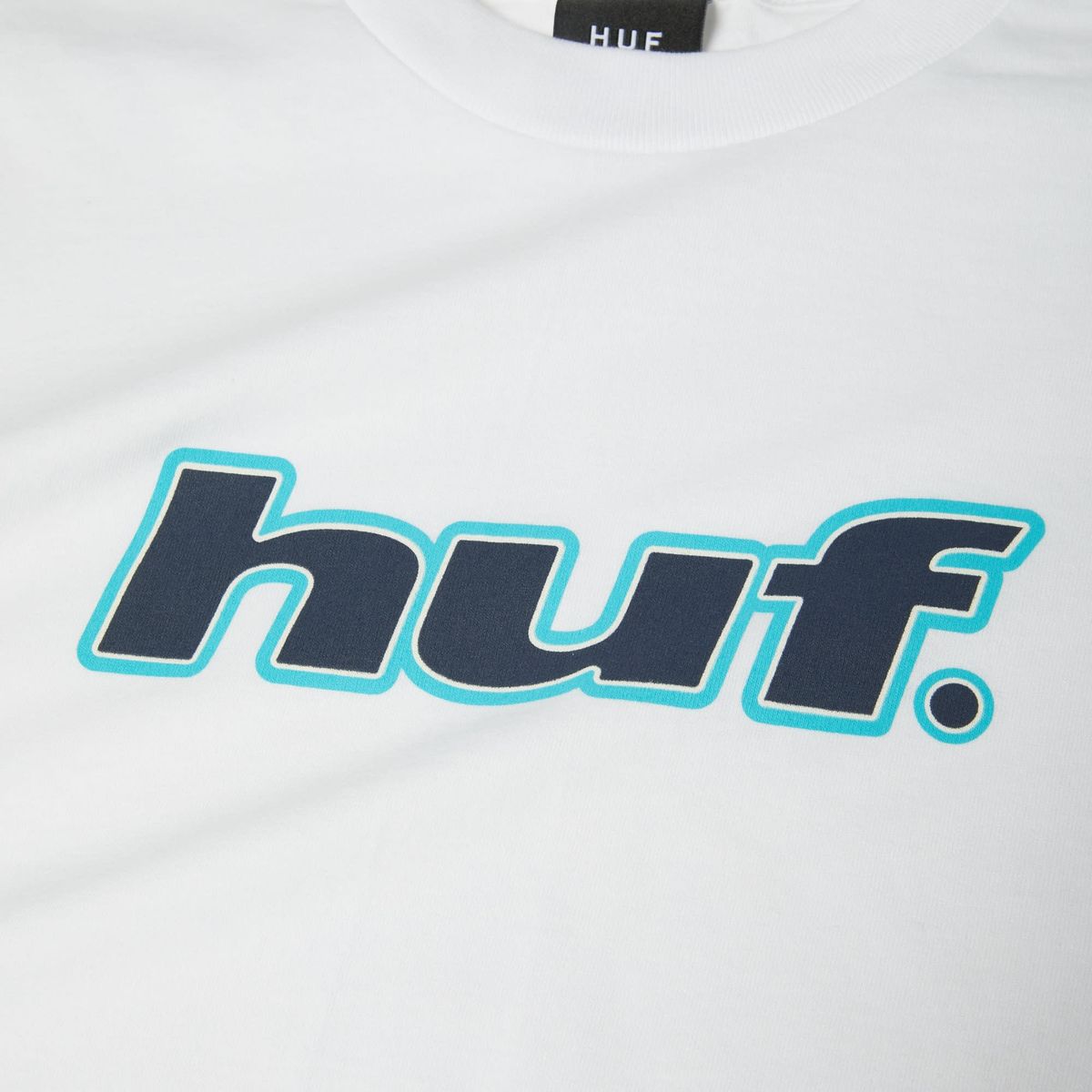 HUF - Polera HUF H Dot S/S Tee White
