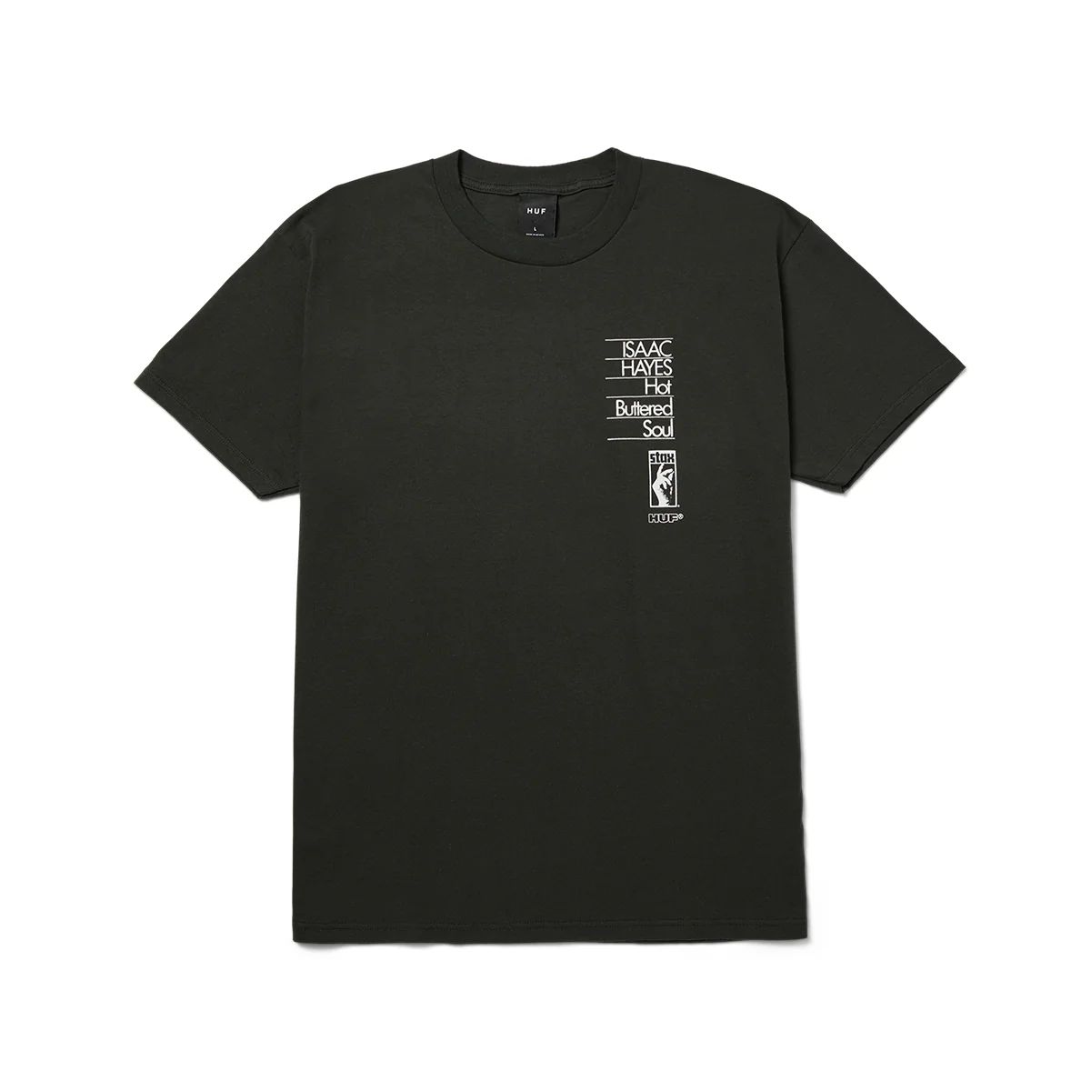 HUF - Polera HUF Hot Buttered S/S Heavyweight Vintage Black