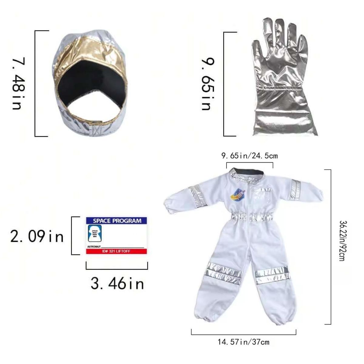 ATURE - Ropa De Astronauta Disfraces De Cosplay Para Niños, Disfraces De Halloween