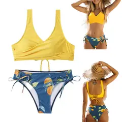 ATURE - Juego De Playa Bikini De Tiro Alto Y Sexy