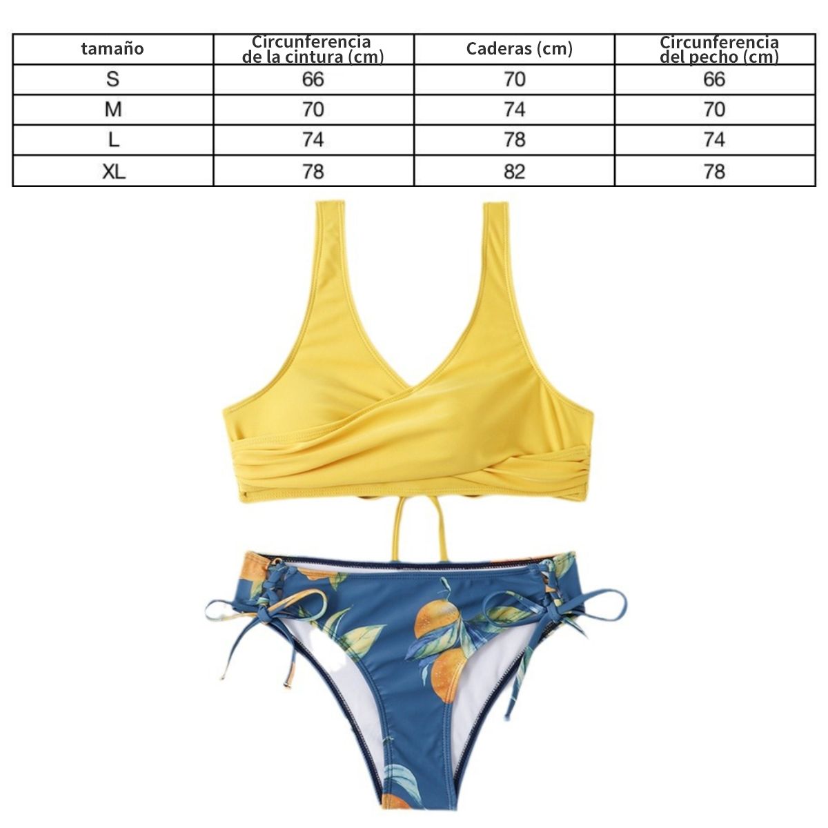 ATURE - Juego De Playa Bikini De Tiro Alto Y Sexy