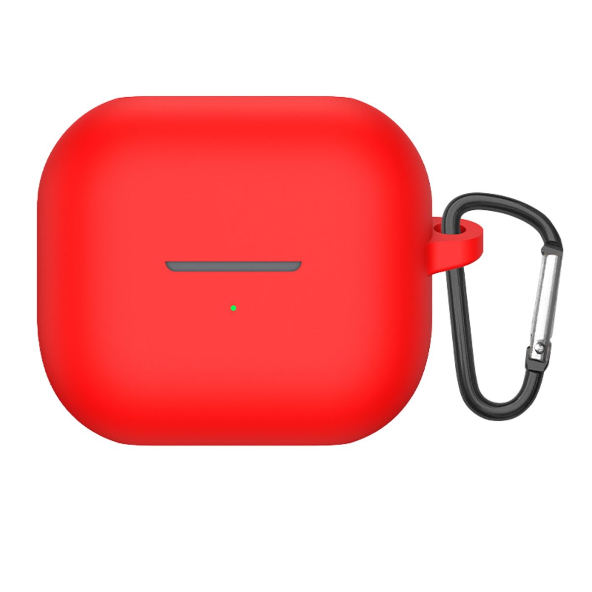 TECNOPALACE - Funda De Silicona Con Gancho Para Buds 3 / 3 Pro / 3 Fe - Rojo