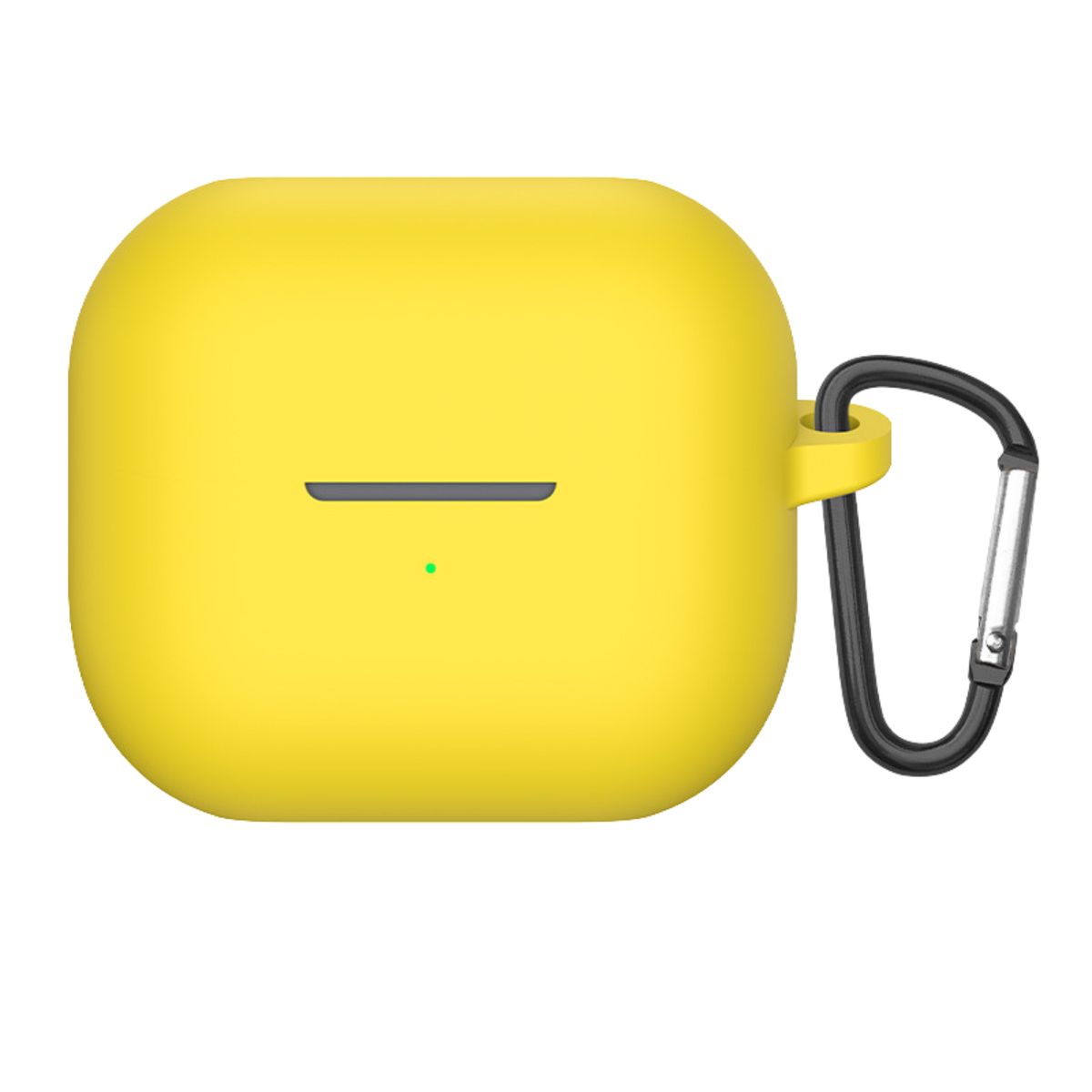 TECNOPALACE - Funda De Silicona Con Gancho Para Buds 3 / 3 Pro / 3 Fe - Amarillo