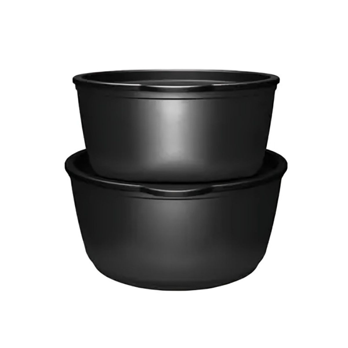 GENERICO - BATERÍA DE COCINA 11 PIEZAS ALUMINIO FORJADO SNAP-ON BLACK