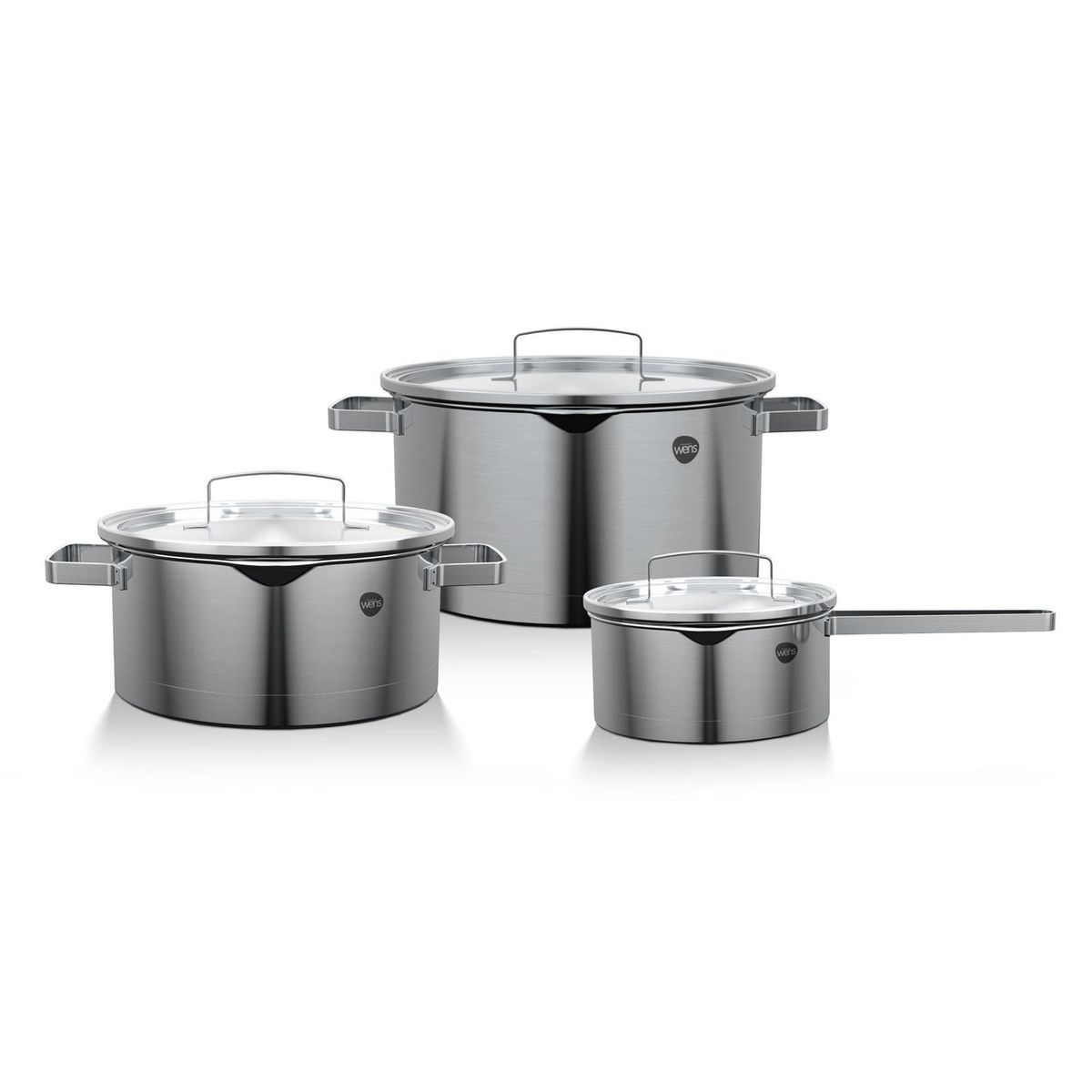 OEM - BATERÍA DE COCINA WENS ACERO INOXIDABLE 6 PCS