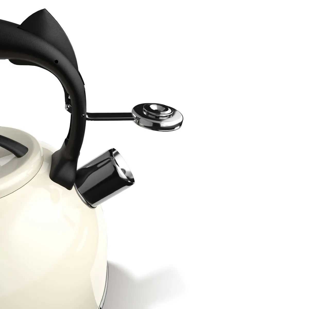 OEM - TETERA ACERO INOXIDABLE CON MANGO 3LTS CREMA SELENE WENS