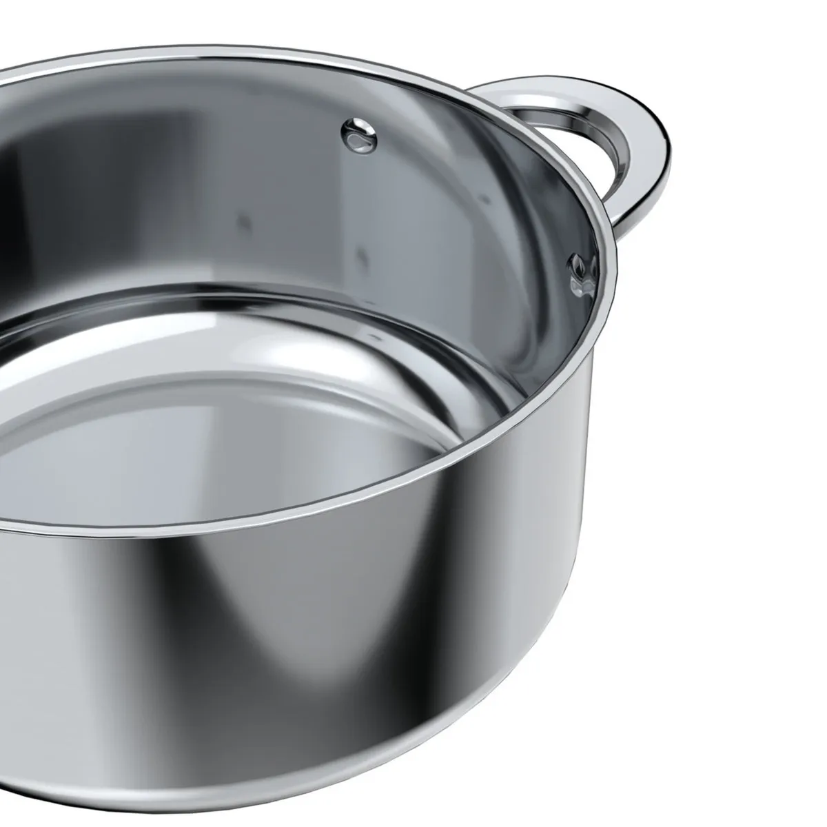 OEM - BATERÍA DE COCINA 7 PIEZAS ACERO INOXIDABLE 450-7SS