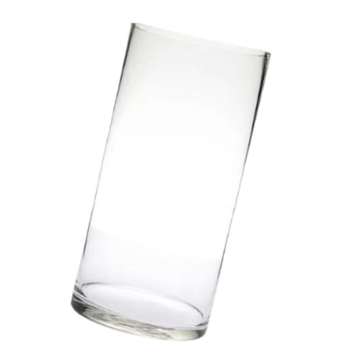 OEM - FLORERO CILINDRO 25 CM DE VIDRIO