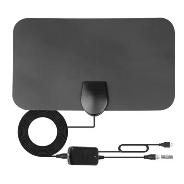 GENERICO Antena de TV Digital HD Interior para Señal Abierta con Amplificador