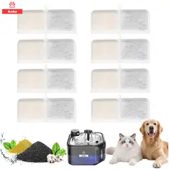 KOBA - X8 Filtros Repuestos Para Bebedero Mascota Con Sensor