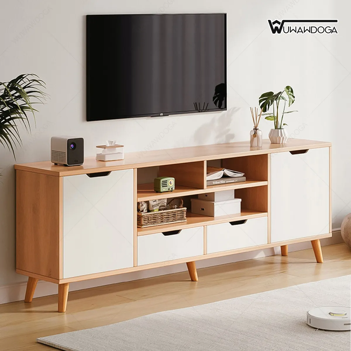 GENERICO - Mueble De Tv Consola Multimedia Moderna