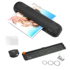 GENERICO - Termolaminadora para Fotos Formatos A4 A5 y A6 + Accesorios