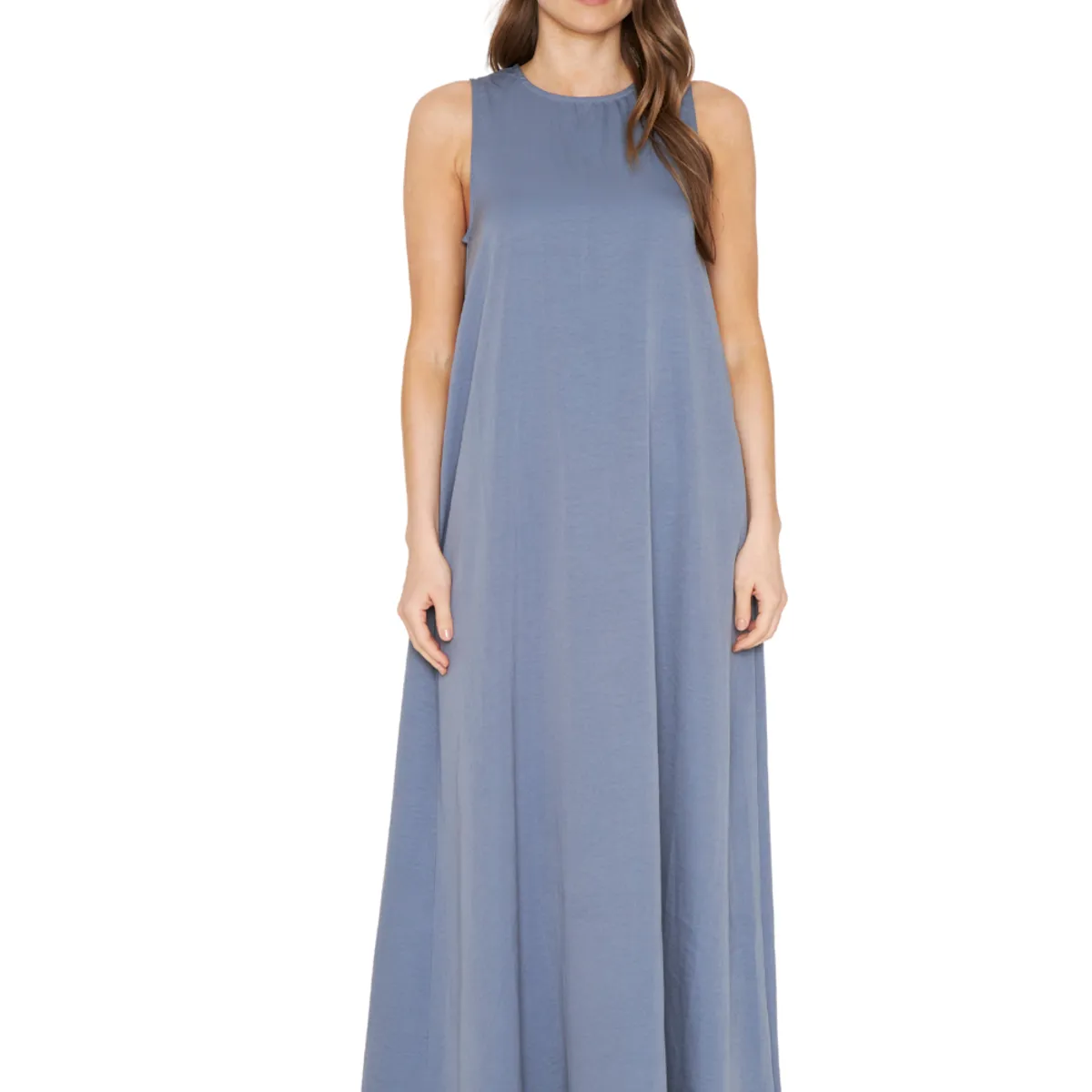 JACINTA TIENDA - Vestido Elena Largo azul Jacinta Tienda